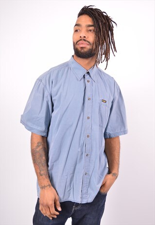 VINTAGE WRANGLER SHIRT BLUE