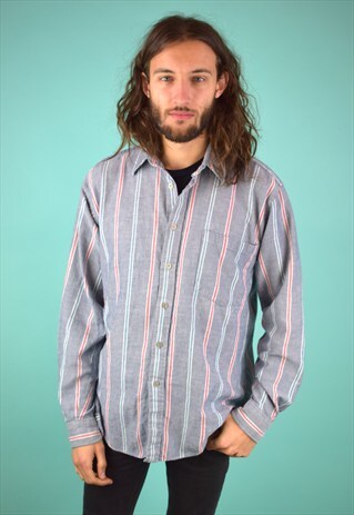 VINTAGE 90'S STRIPED SHIRT