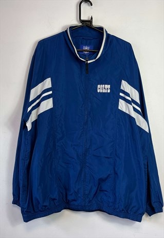 Blue Colts NFL Windbreaker Jacket XL
