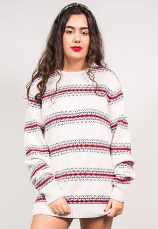 VINTAGE CHAPS KNIT JUMPER