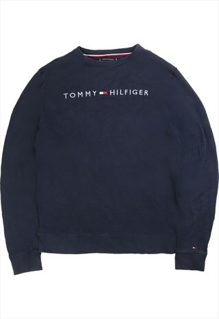 Vintage  Tommy Hilfiger Sweatshirt Spellout Heavyweight