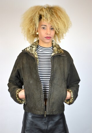 VINTAGE 90'S SUEDE JACKET