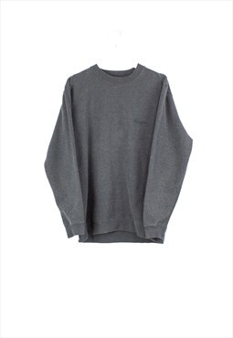 Vintage Wrangler Sweatshirt in Grey M