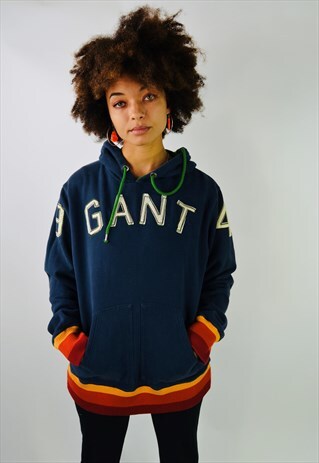 VINTAGE GANT BLUE SELLOUT HOODIE