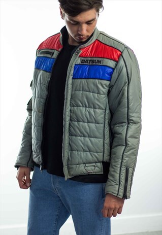 VINTAGE RACING JACKET 90S XL 33.8