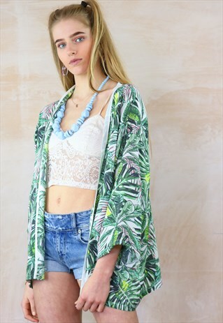 FAB FERN PRINT KIMONO