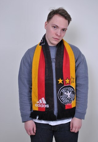 VINTAGE ADIDAS GERMAL FOOTBALL TEAM SCARF