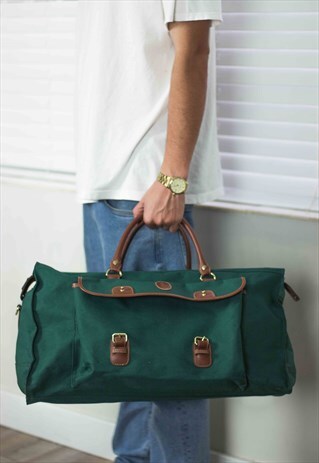 VINTAGE POLO RALPH LAUREN DUFFLE BAG LOGO 90S X 30.1