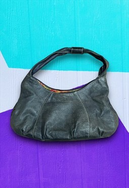 Vintage Y2K Leather Osprey Shoulder Bag