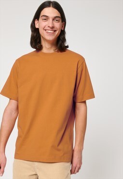 54 Floral Essential Oversized T-Shirt - Pastel Orange