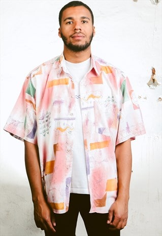 VINTAGE 90S PATTERN SHIRT