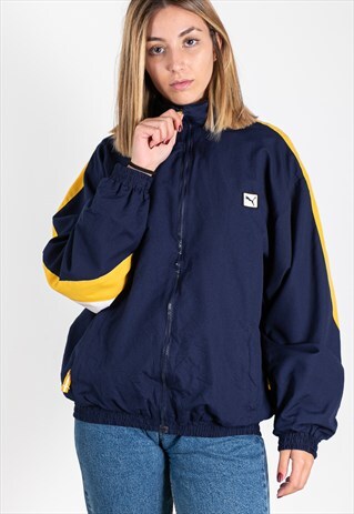 VINTAGE 80S PUMA SHELL SPORT JACKET / S7771