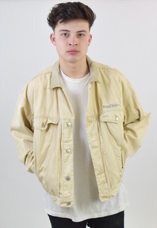 VINTAGE 90S CREAM DIESEL DENIM JACKET