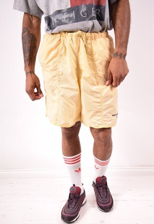 POLO RALPH LAUREN SPORT MENS VITAGE SHORTS XL YELLOW 90S