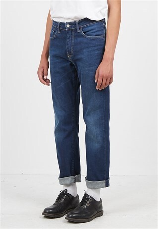 VINTAGE BLUE LEVI'S 751 FIT DENIM JEANS