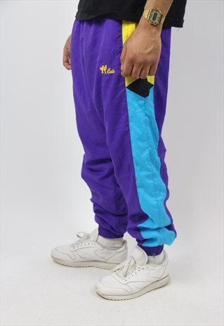VINTAGE SHELL TRACKSUIT BOTTOMS