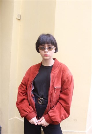 VINTAGE 90' OLDSCHOOL AMAZING ZIPPED BOMBER
