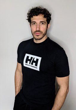 Vintage 90's Helly Hansen Black T-Shirt