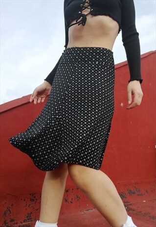 VINTAGE FLORAL SKIRT