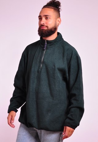 VINTAGE NAUTICA 1/4 ZIP FLEECE