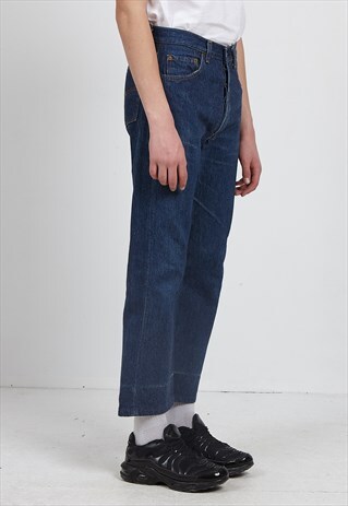 VINTAGE NAVY LEVI'S 501 FIT DENIM JEANS