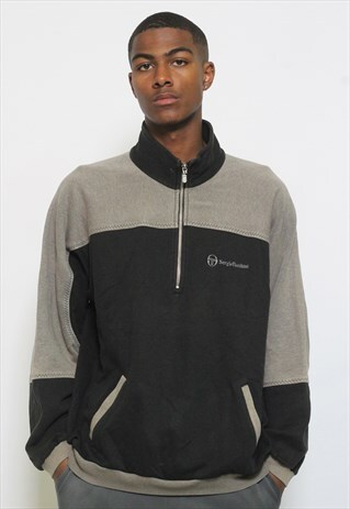 VINTAGE SERGIO TACCHINI 1/4 ZIP SWEATSHIRT