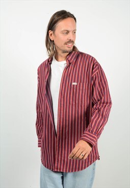 Vintage 90s Chaps Ralph Lauren Shirt Striped 
