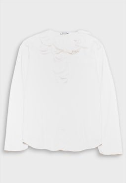 White romantic style Moschino shirt