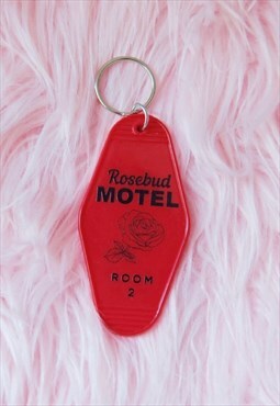 Rosebud Motel Schitts Creek Keychain