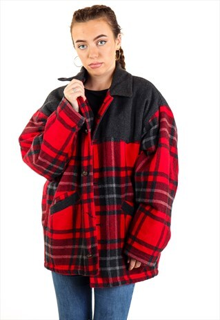 VINTAGE FLANNEL JACKET J2674