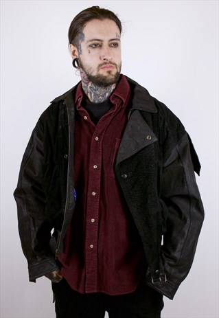 VINTAGE LEATHER/SUEDE JACKET