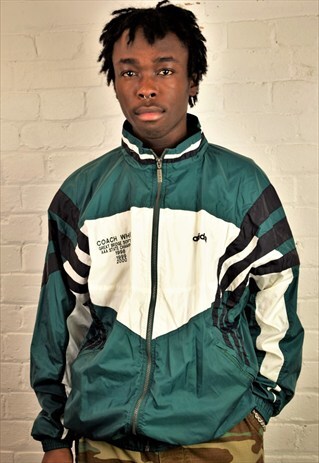 VINTAGE 90'S ADIDAS NYLON WINDBREAKER