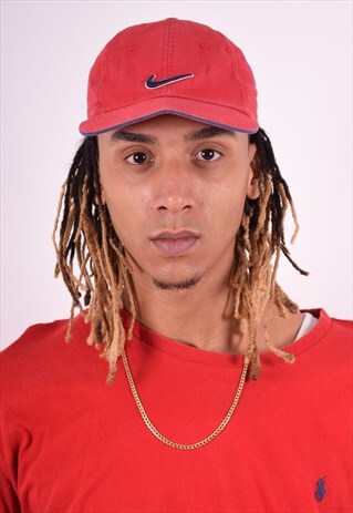NIKE MENS VINTAGE CAP ONE SIZE RED 90'S