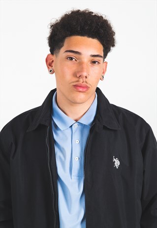 VINTAGE 90S POLO ASSN. HARRINGTON JACKET / S3018