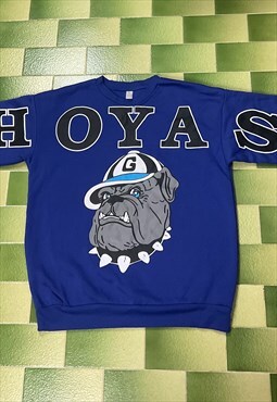 Georgetown Hoyas Sweatshirt Crewneck NCAA College 