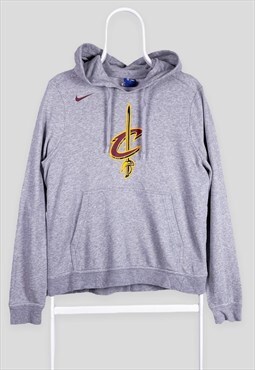 Vintage Nike Grey Hoodie Cleveland Cavaliers NBA Basketball