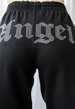 diamante tracksuit bottoms