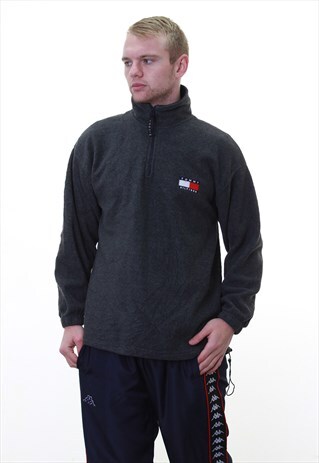 VINTAGE TOMMY HILFIGER 1/4 ZIP FLEECE