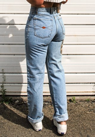 BLUE QUICKSILVER BOYFRIEND JEANS