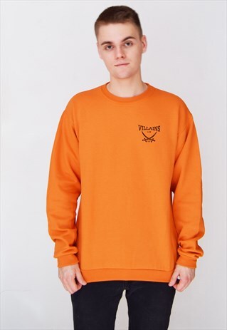 ORANGE PIRATES SWEATSHIRT