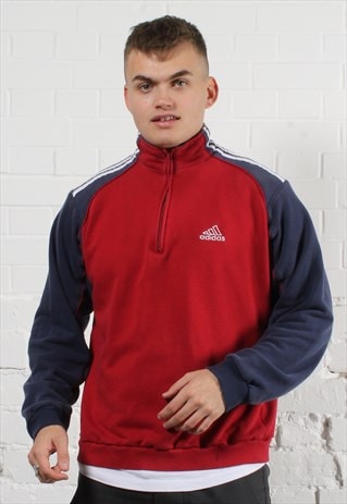 adidas jumper zip