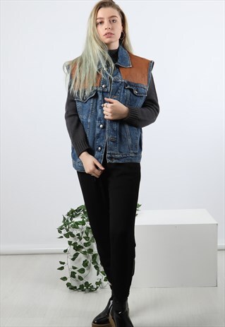 VINTAGE HUGO BOSS DENIM GILET
