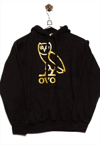 IDEAL HOODIE OWL OVO STICK BLACK