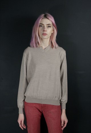 BEIGE BURBERRY JUMPER