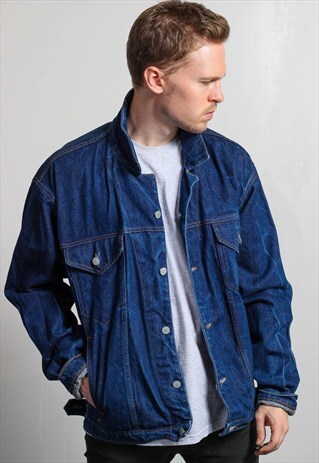 VINTAGE OVERSIZED DENIM JACKET