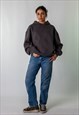 BLUE DENIM 90S DICKIES  CARGO SKATER TROUSERS PANTS JEANS