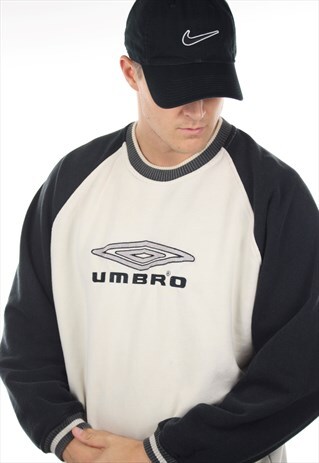 VINTAGE UMBRO BIG LOGO SWEATSHIRT JUMPER