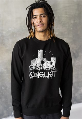 JUNGLIST SOUND SYSTEM SWEATSHIRT MENS JUMPER PULLOVER SWEAT