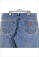 VINTAGE 90'S CARHARTT JEANS / PANTS LIGHT WASH DENIM