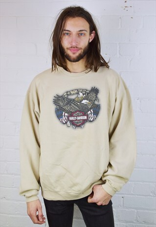 VINTAGE 90'S HARLEY DAVIDSON SWEATSHIRT